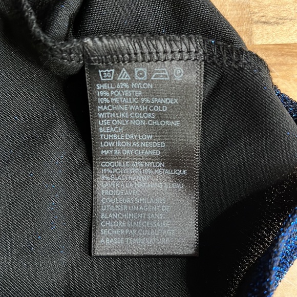 Urban Outfitters NWT Blue Sparkly Tank Top - Picture 6 of 6